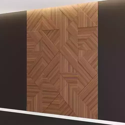 Headboard made of Wood MDF panels