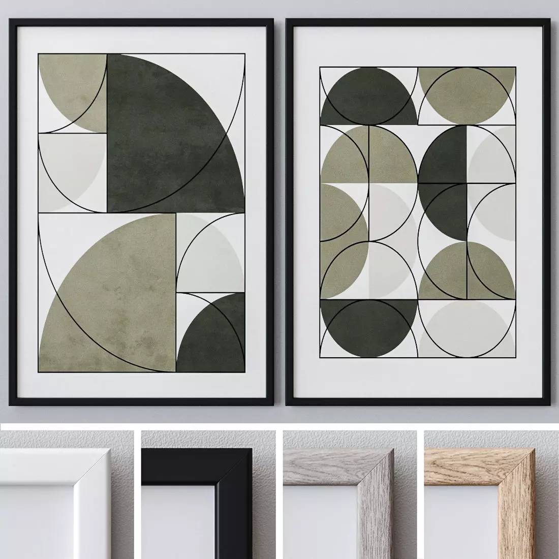 Photo Frames Set  232 3D model_0