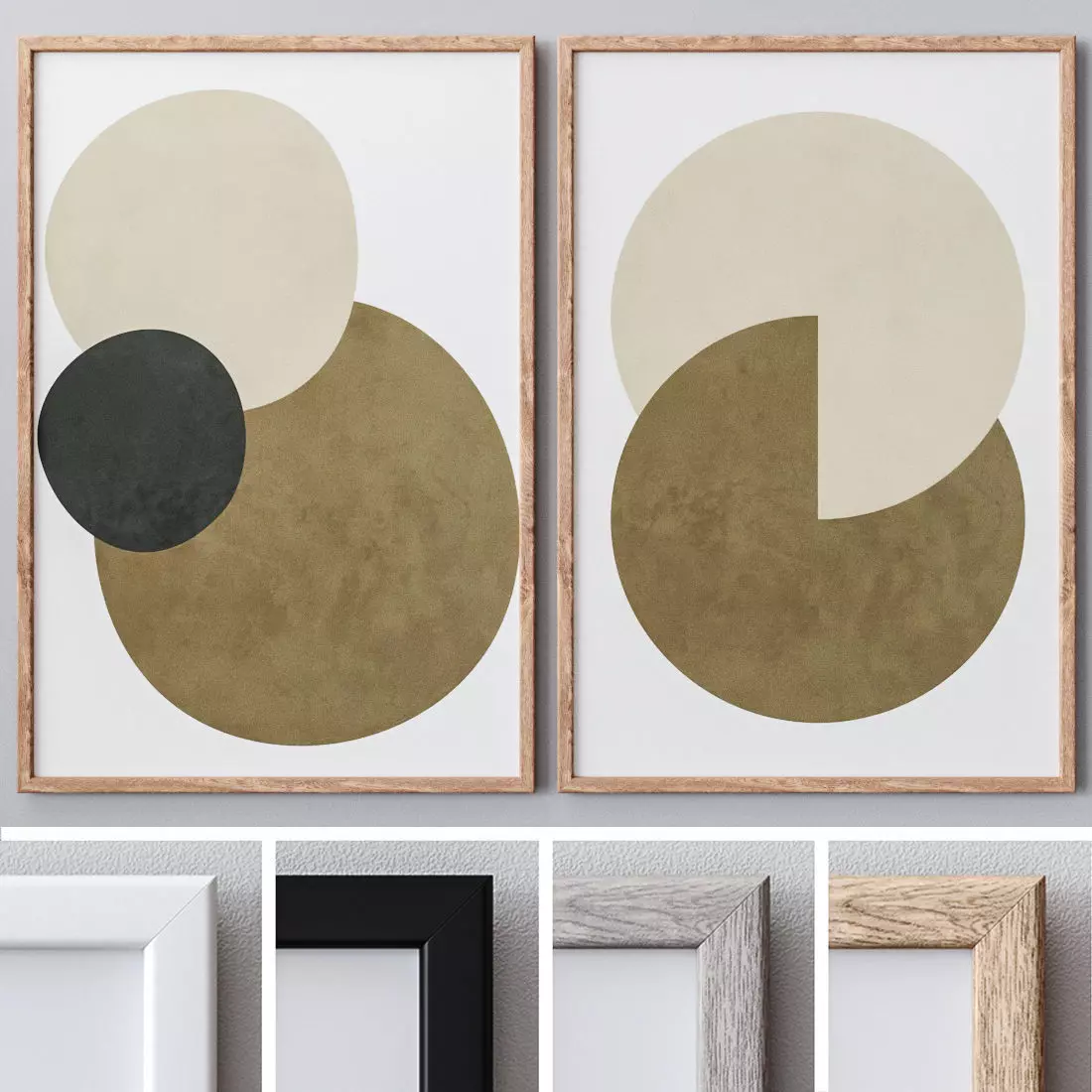 Photo Frames Set 236 3D model_0