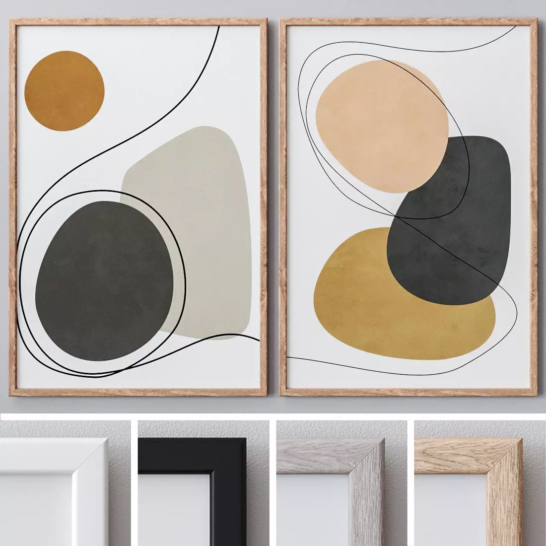 Photo Frames Set 239 3D model_0