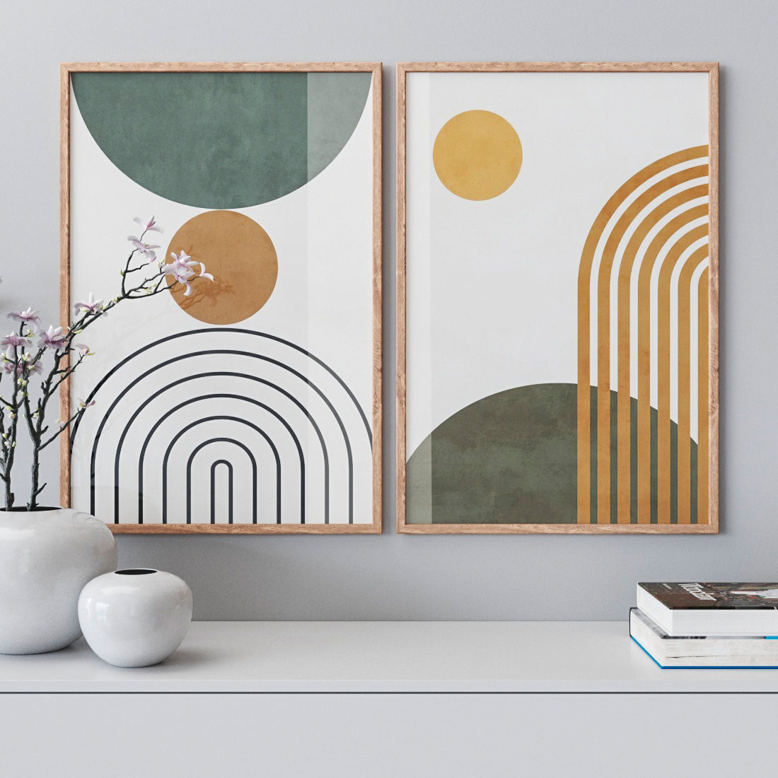 Photo Frames Set  243 3D model_1