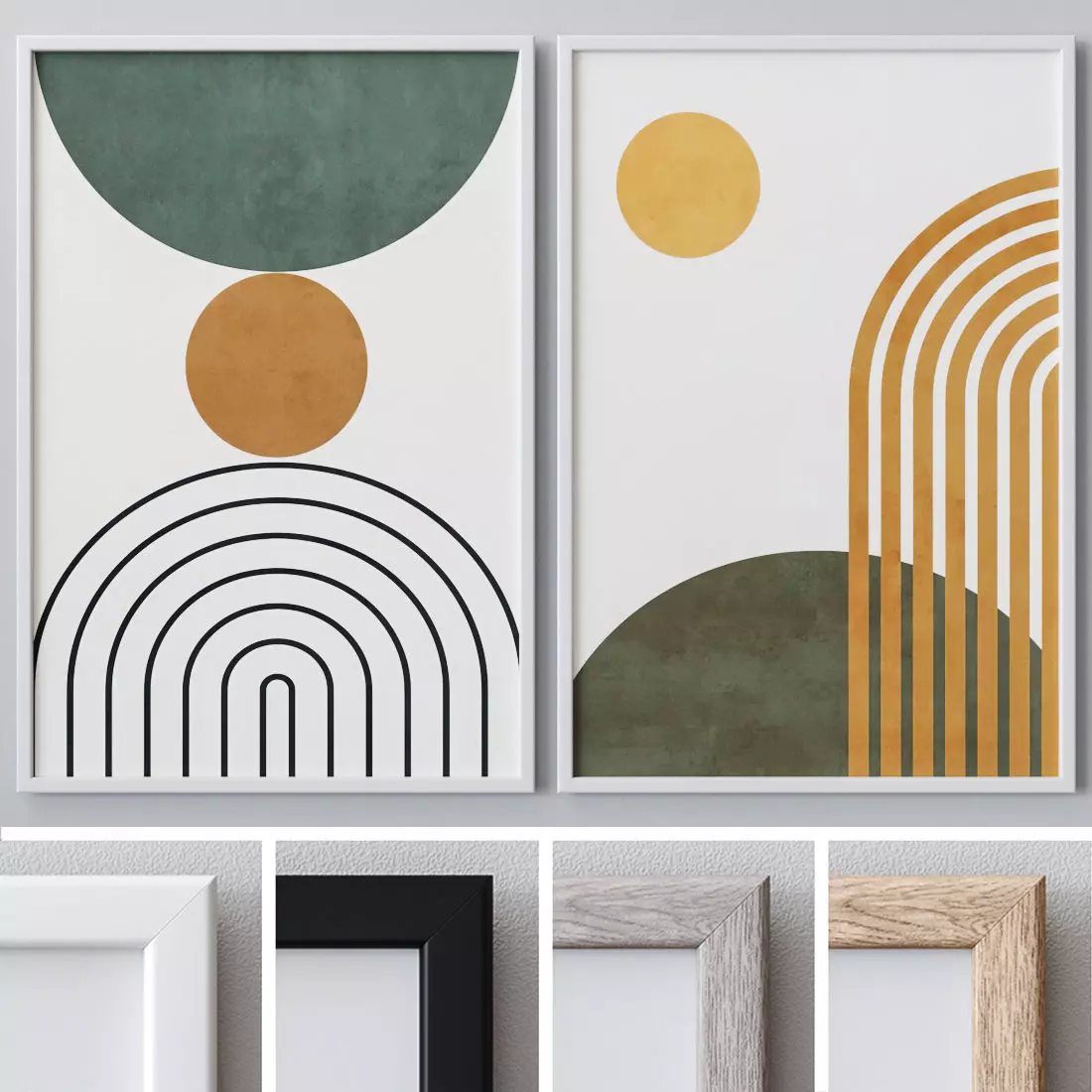 Photo Frames Set  243 3D model_0