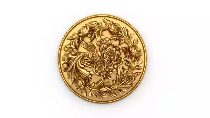 Classic decor ornament 02 3D print model