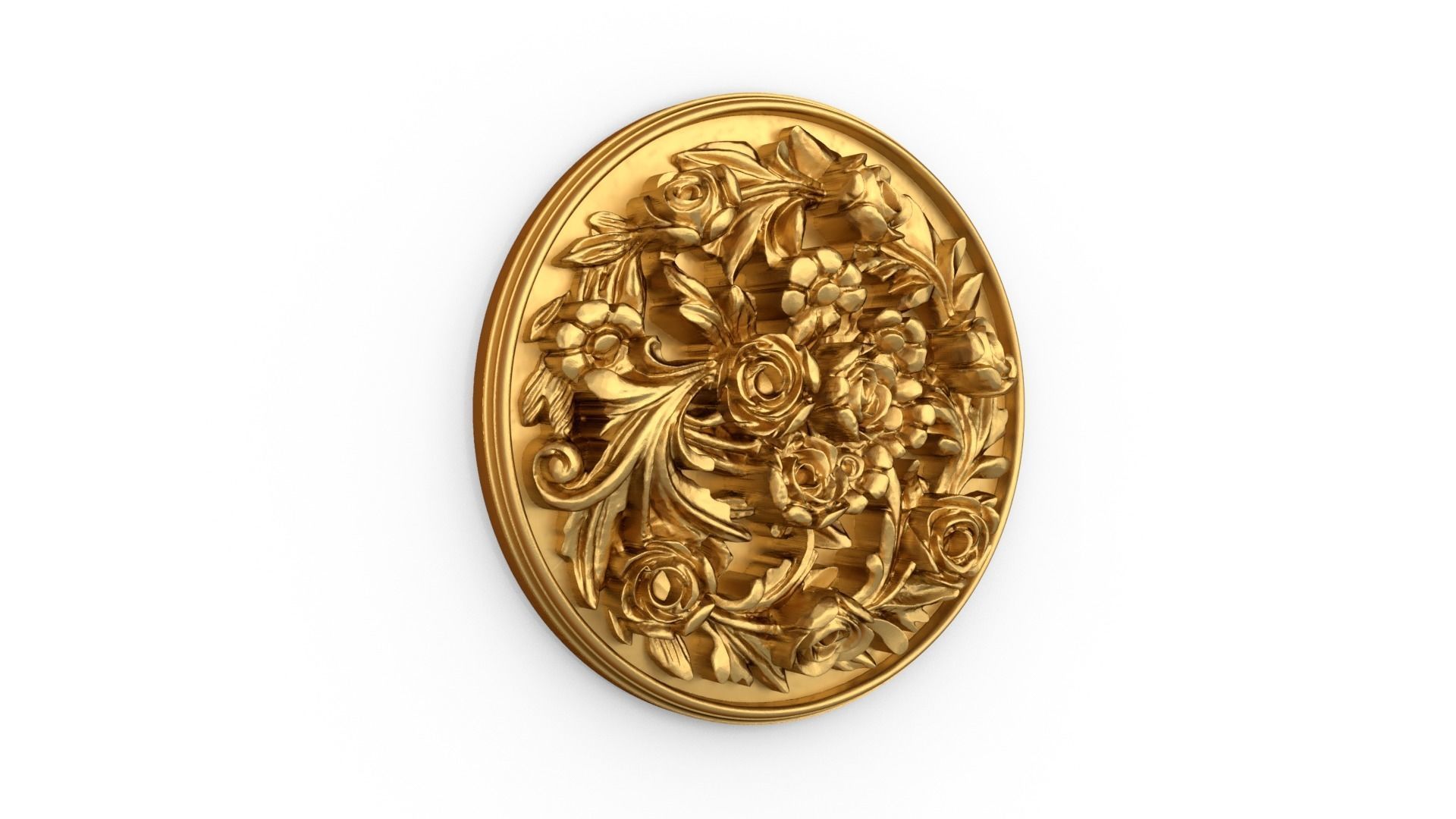 Classic decor ornament 02 3D print model_4