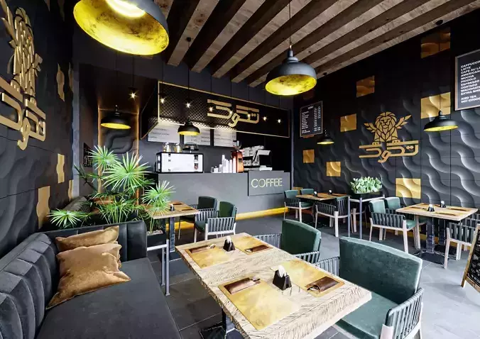 Coffee Shop Loft Design