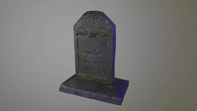 Game Ready Model Gravestone