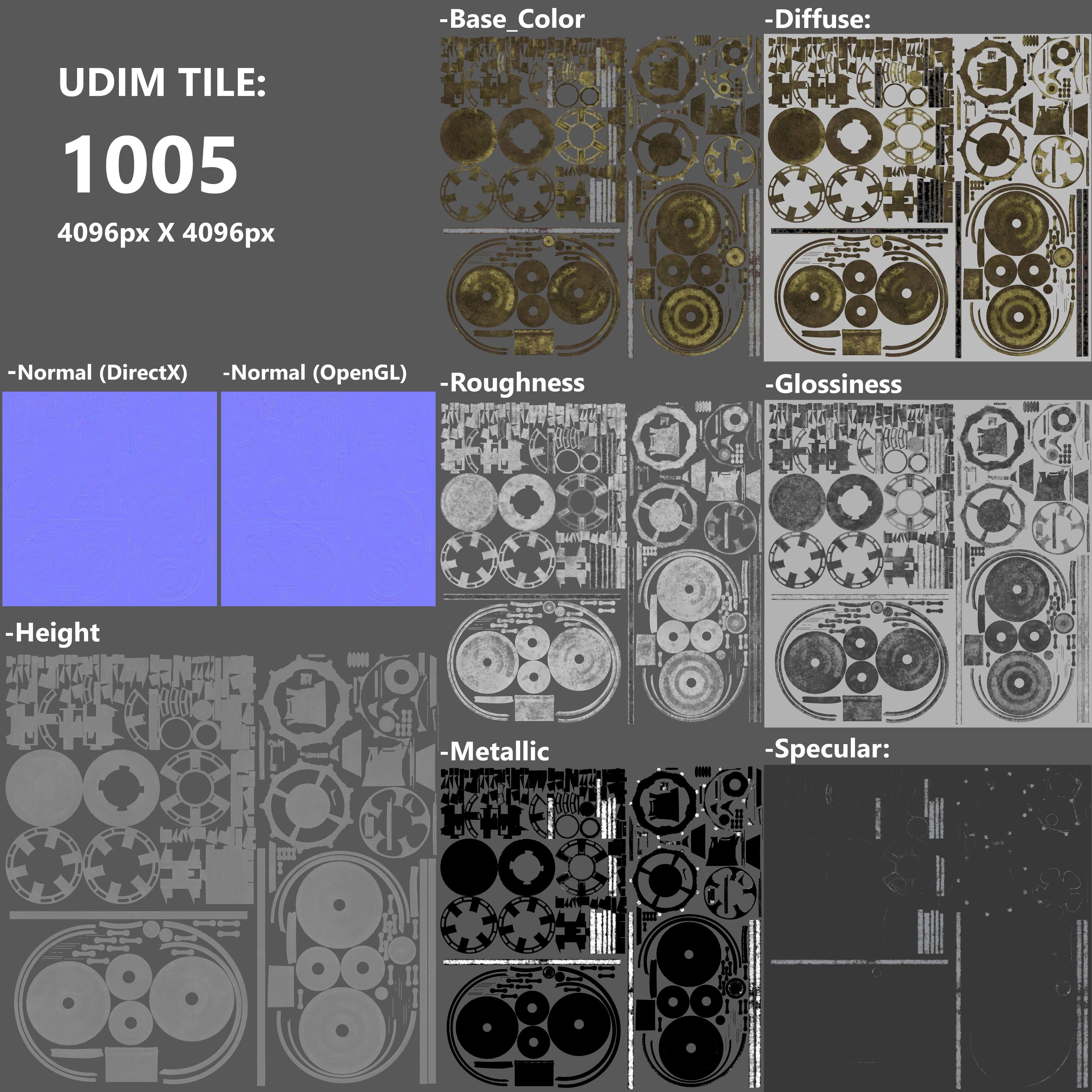 Jagdpanzer VI Jagdtiger PBR Model 3D model_27