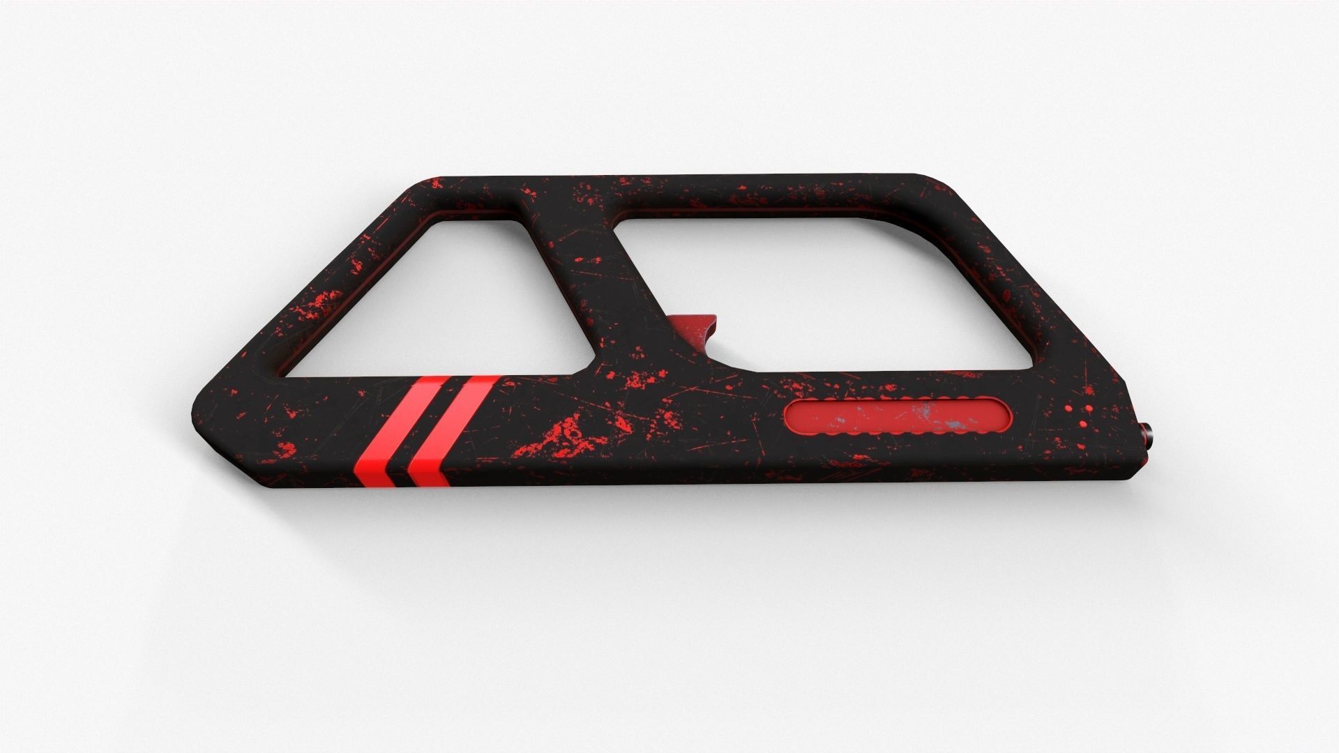 Sci-Fi Gun V2 Low-poly 3D model_19