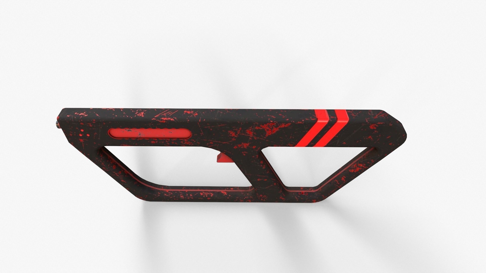 Sci-Fi Gun V2 Low-poly 3D model_9