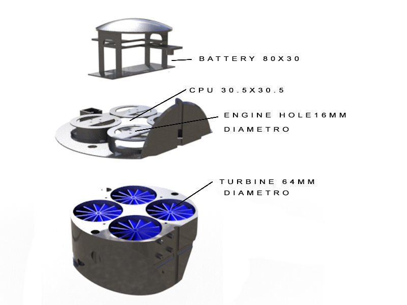 02 Sferic drone 3d printing 3D print model_5