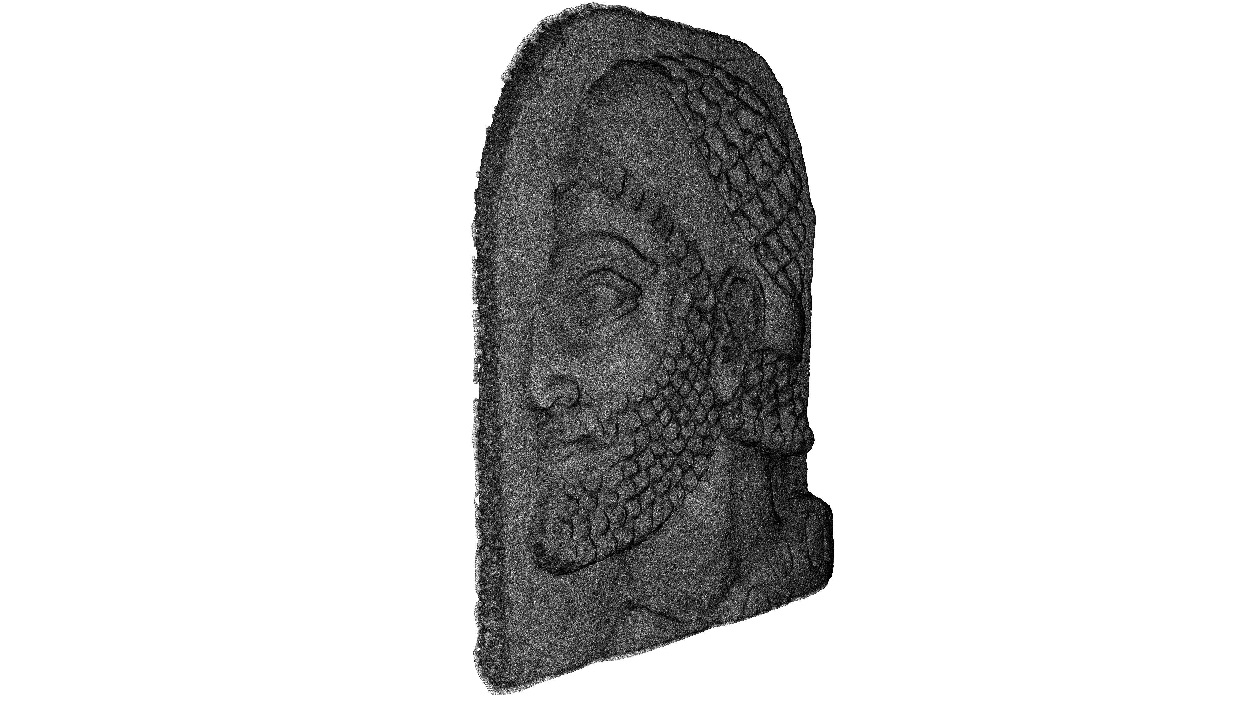 ASSYRIAN - TRIBUTAIRE MEDE III Low-poly 3D model_5