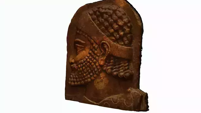ASSYRIAN - TRIBUTAIRE MEDE III Low-poly 3D model