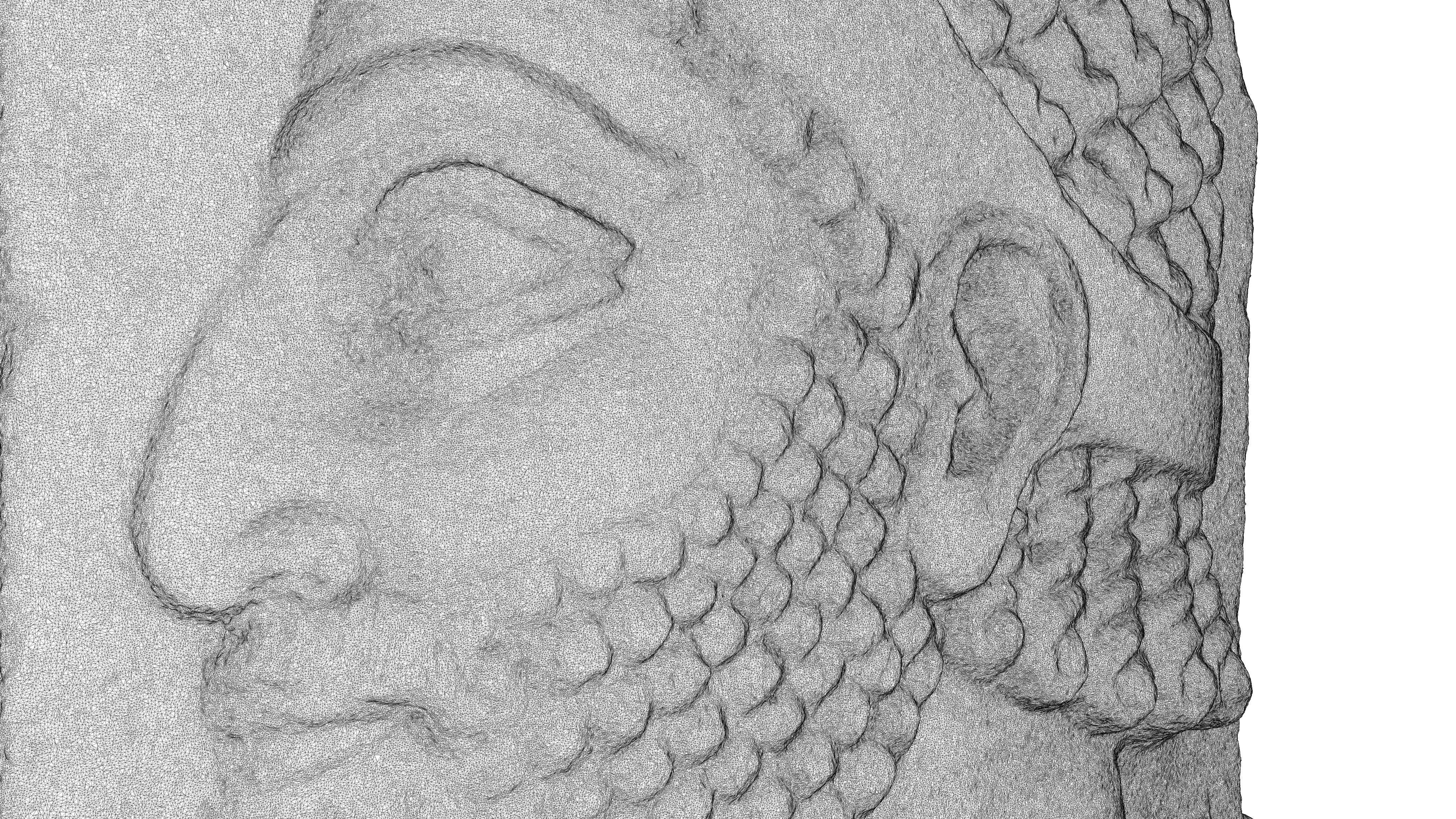 ASSYRIAN - TRIBUTAIRE MEDE III Low-poly 3D model_8