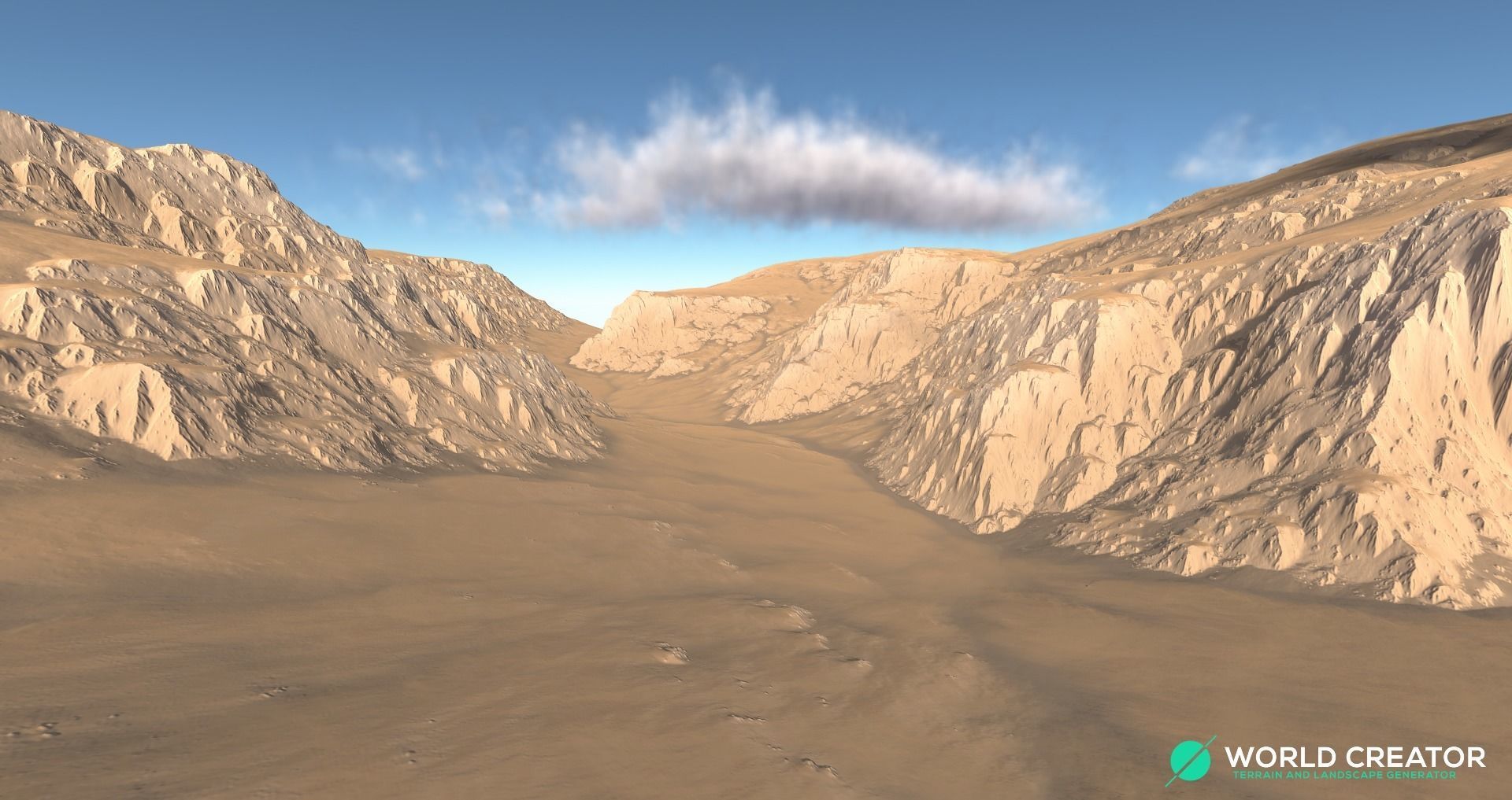 Canyon Cliff 01 3D model_4