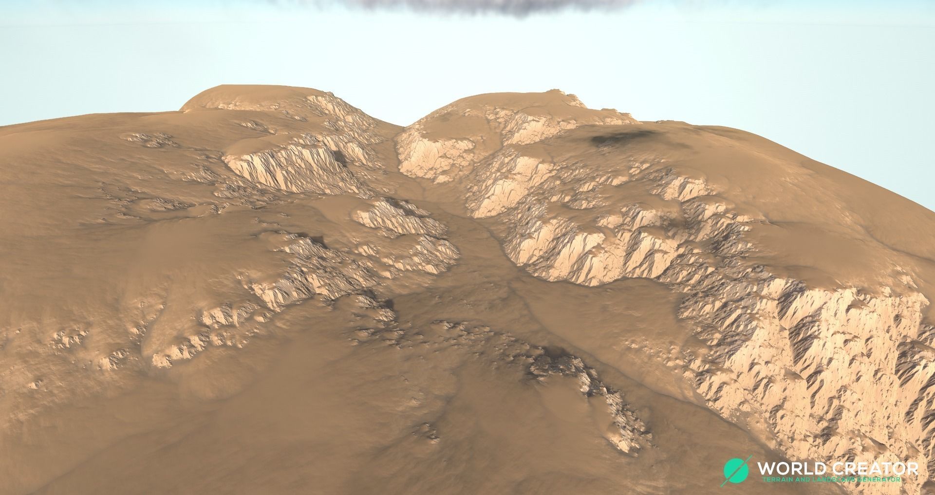 Canyon Cliff 01 3D model_3