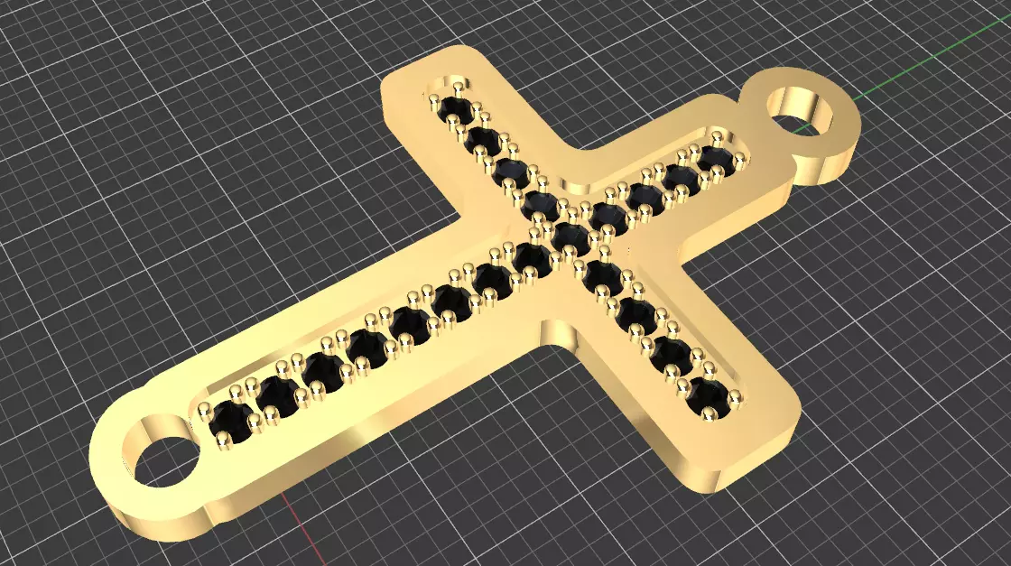 cross bracelet Free 3D model