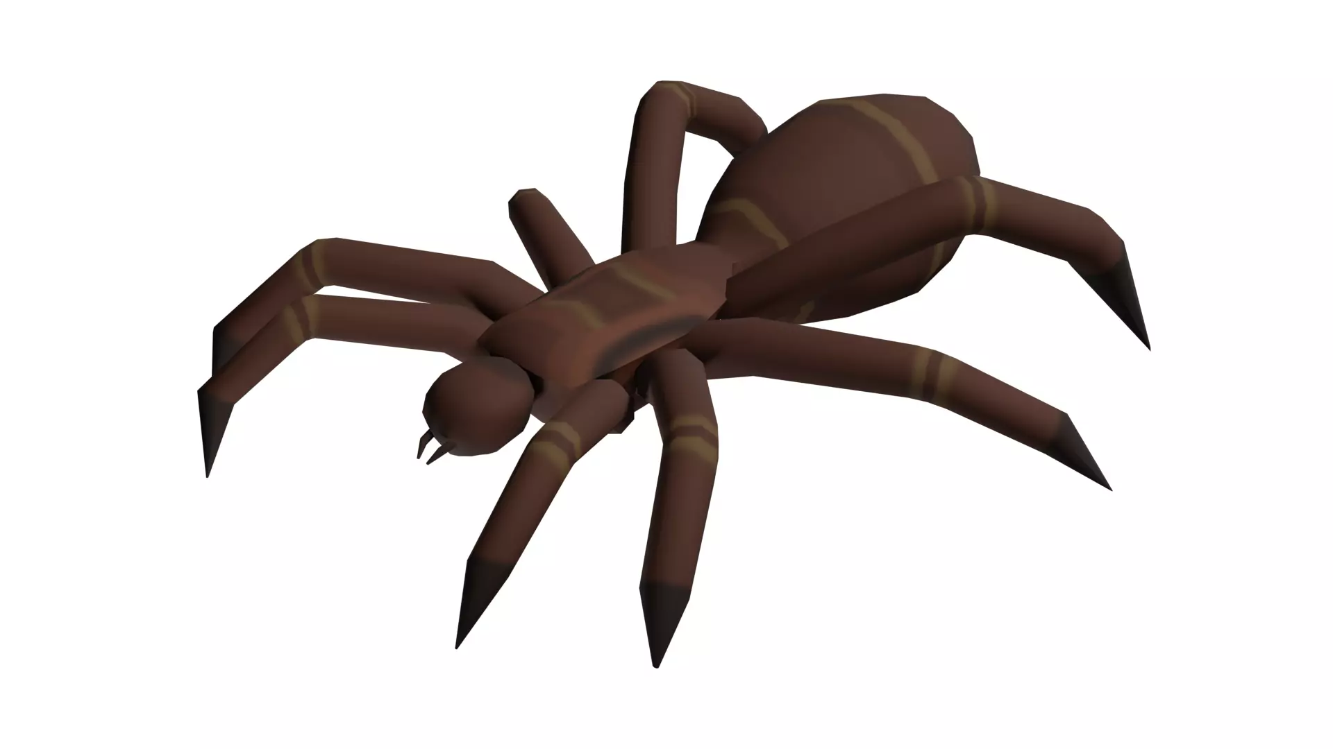 Spider LowPoly Free low-poly 3D model