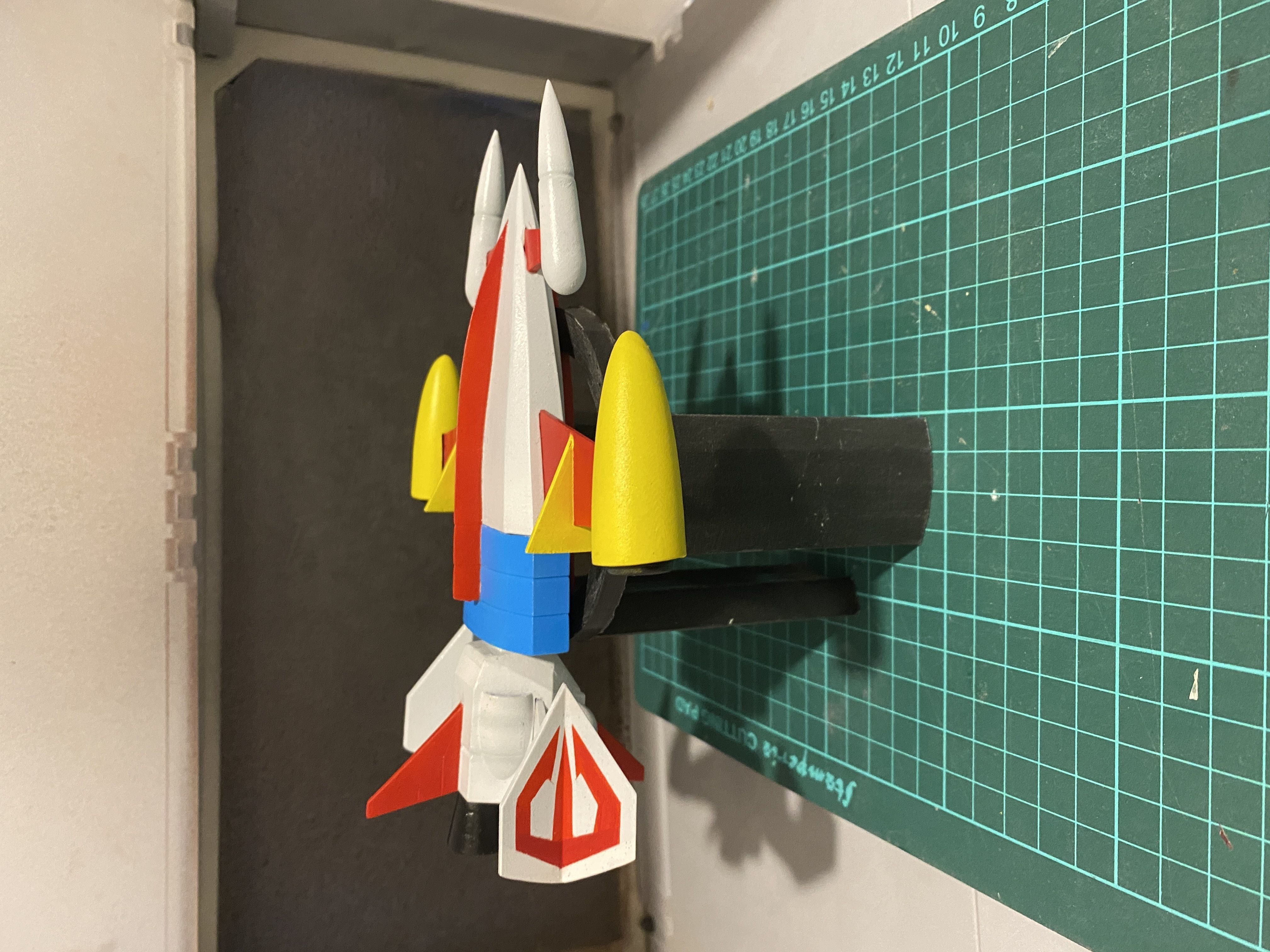 Uchu no Kishi Tekkaman - Angelo dello Spazio - Resin Kit 3D model_15