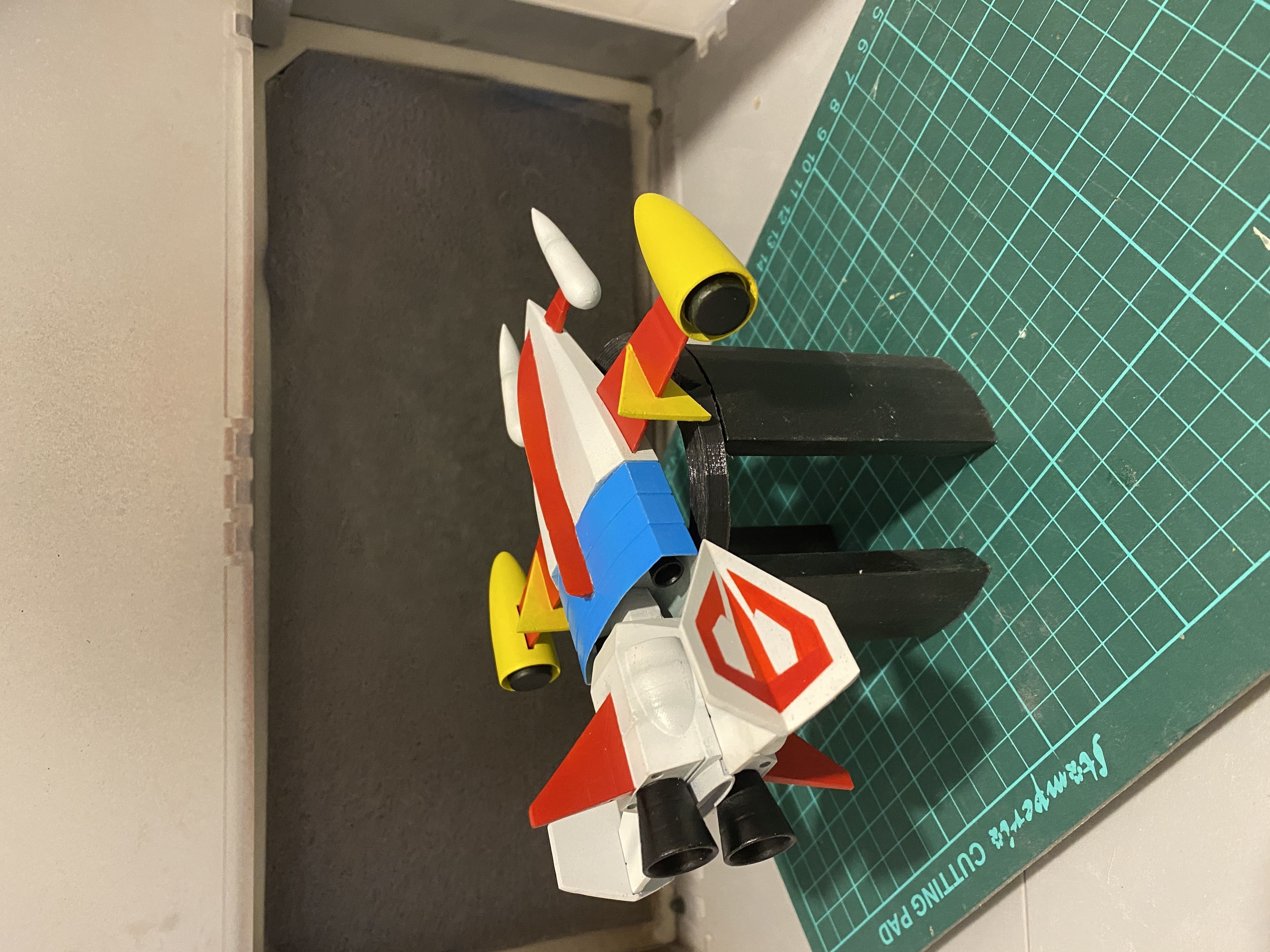 Uchu no Kishi Tekkaman - Angelo dello Spazio - Resin Kit 3D model_14