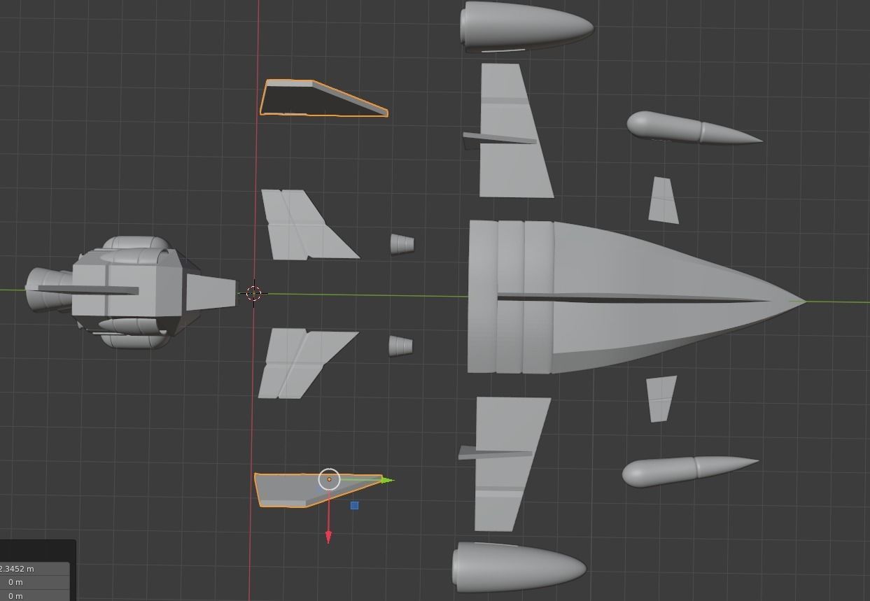 Uchu no Kishi Tekkaman - Angelo dello Spazio - Resin Kit 3D model_1