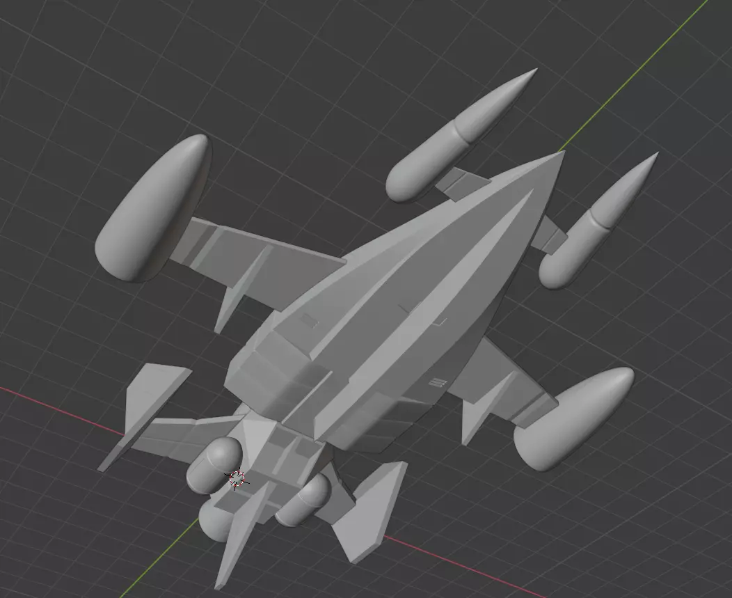 Uchu no Kishi Tekkaman - Angelo dello Spazio - Resin Kit 3D model_0