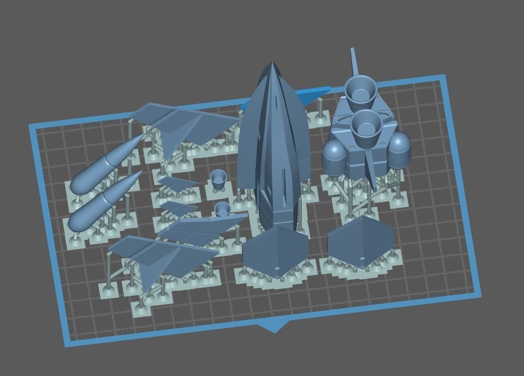 Uchu no Kishi Tekkaman - Angelo dello Spazio - Resin Kit 3D model_2