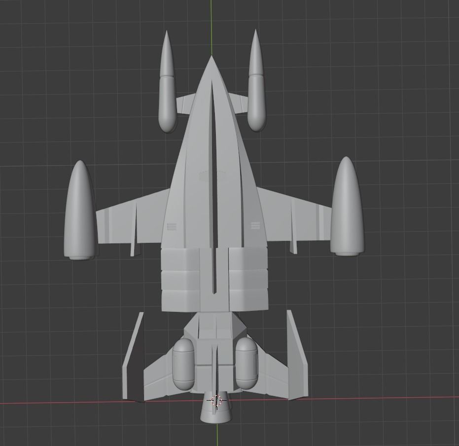 Uchu no Kishi Tekkaman - Angelo dello Spazio - Resin Kit 3D model_6