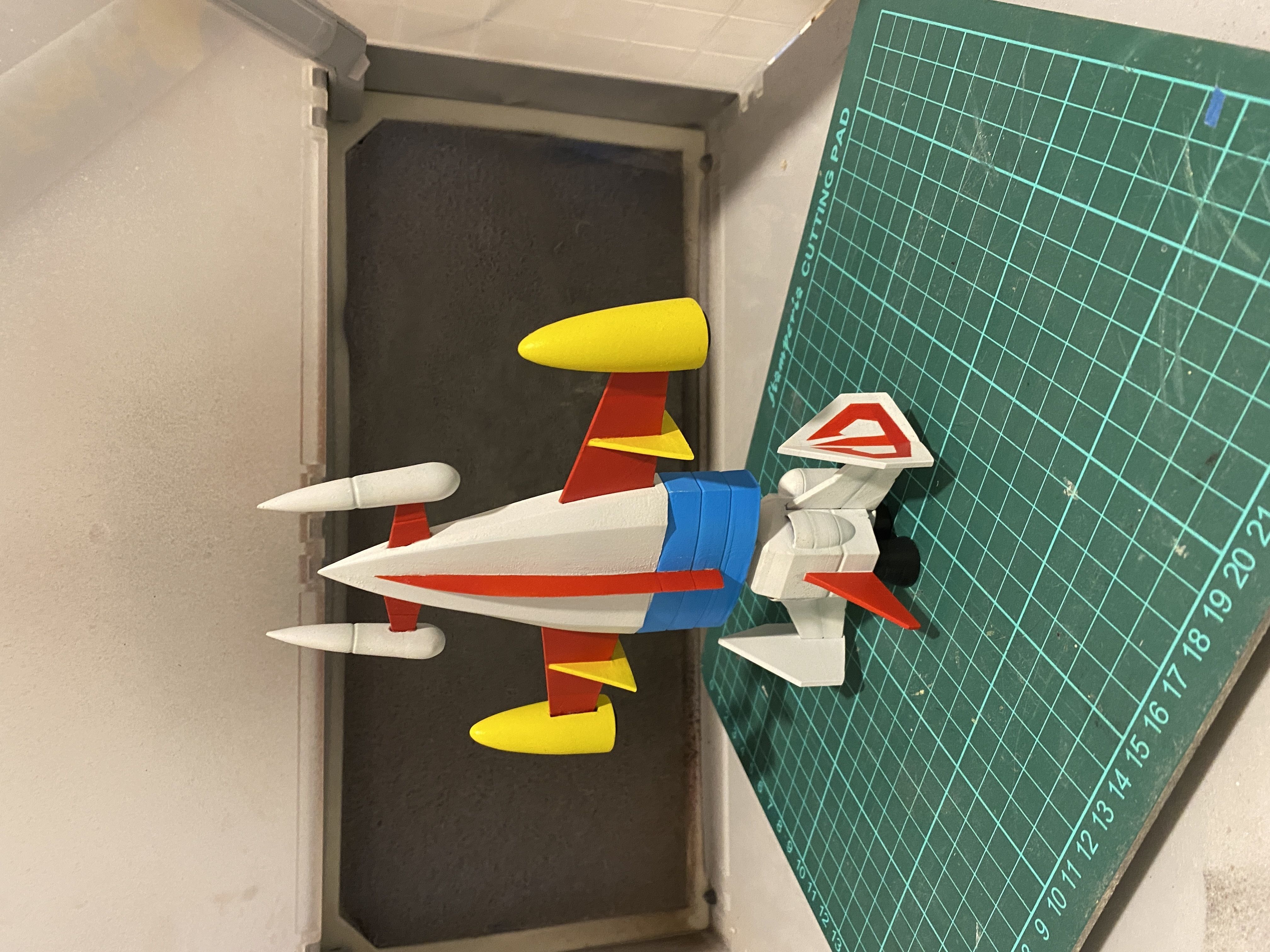 Uchu no Kishi Tekkaman - Angelo dello Spazio - Resin Kit 3D model_10