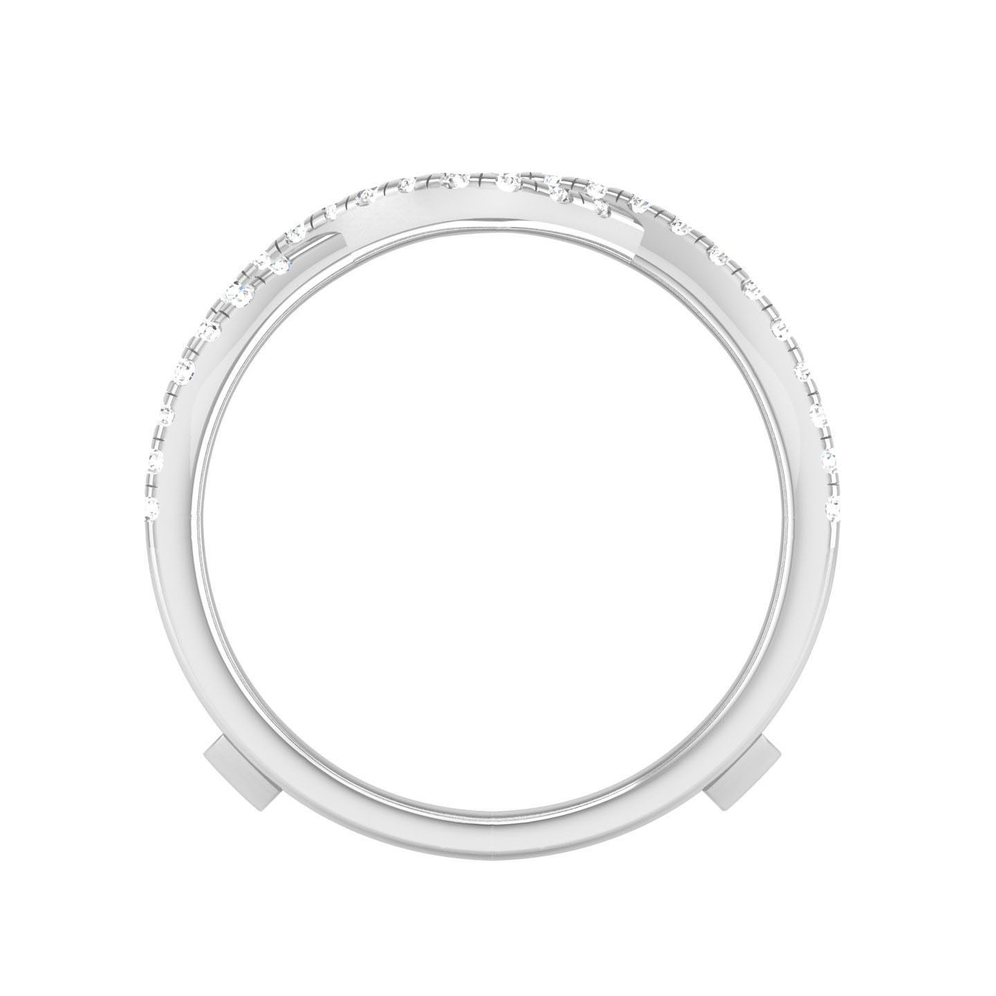 Ring with double band - 105238 3D print model_5