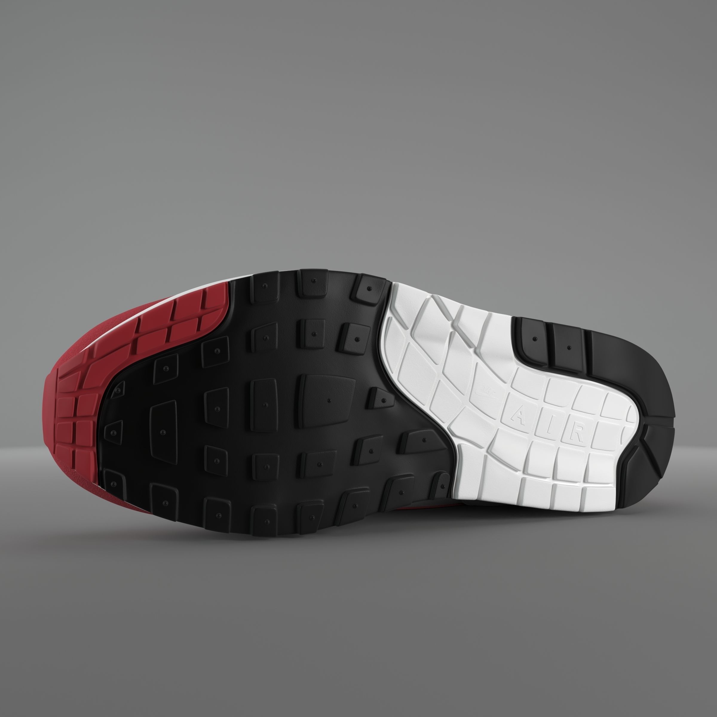 Nike  Air Max 1 PBR Low-poly 3D model_7
