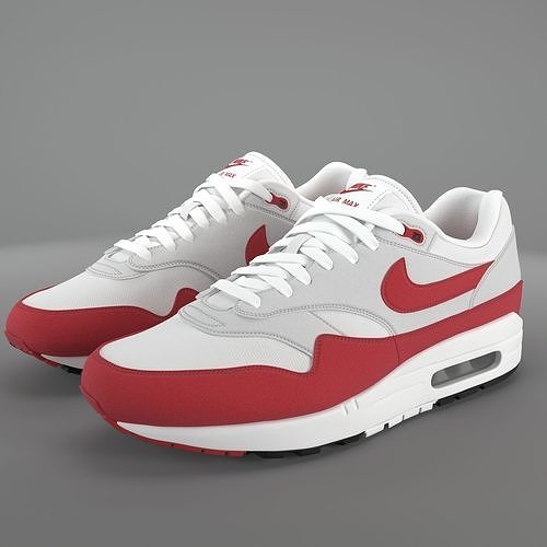 Nike  Air Max 1 PBR Low-poly 3D model