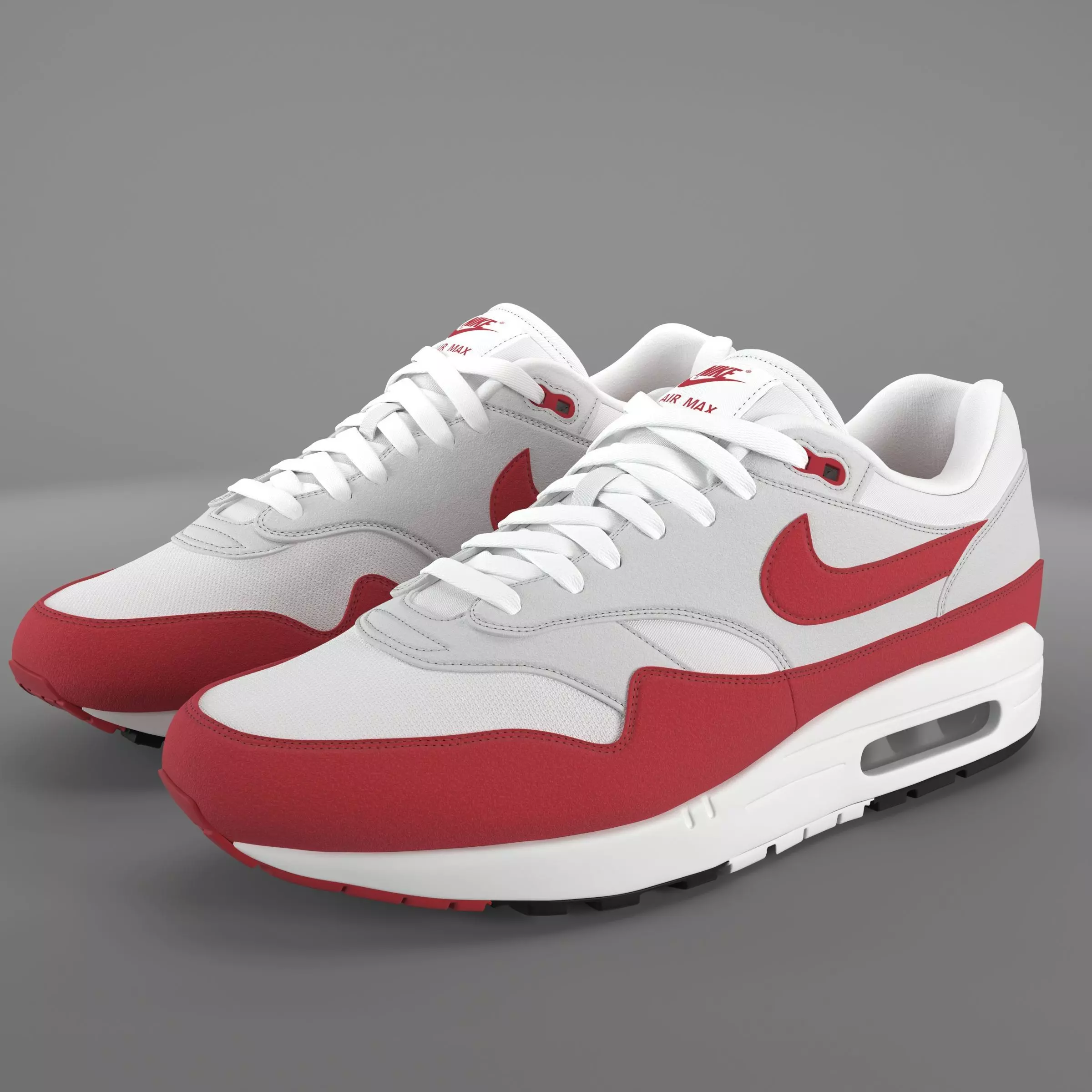 Nike  Air Max 1 PBR Low-poly 3D model_0