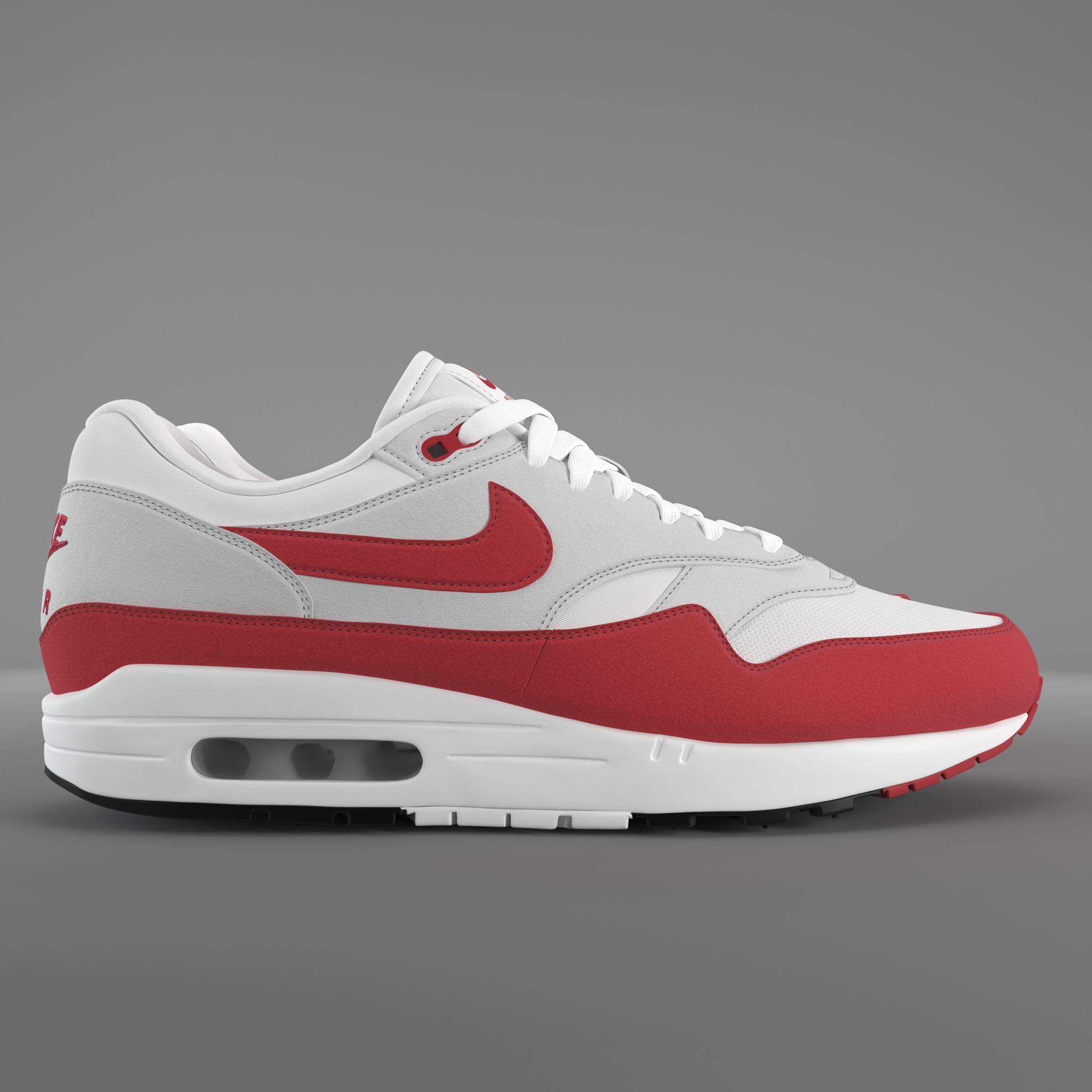 Nike  Air Max 1 PBR Low-poly 3D model_4