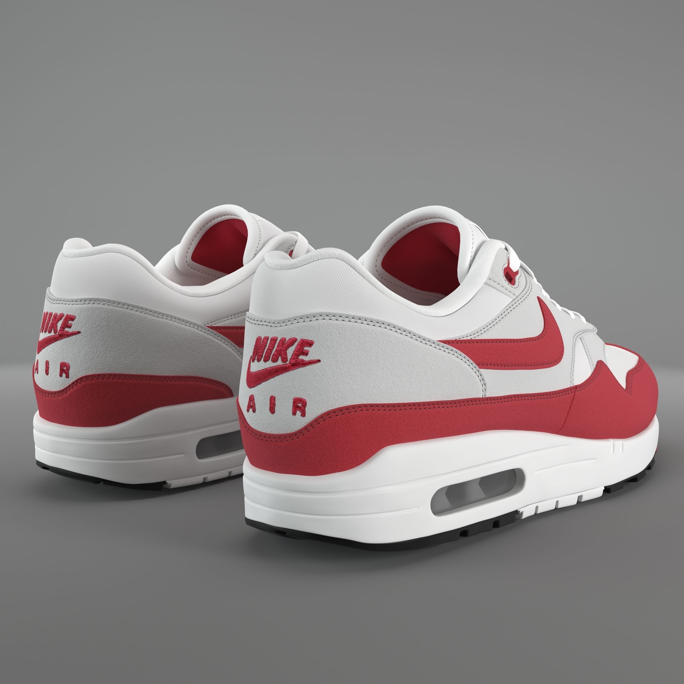 Nike  Air Max 1 PBR Low-poly 3D model_5