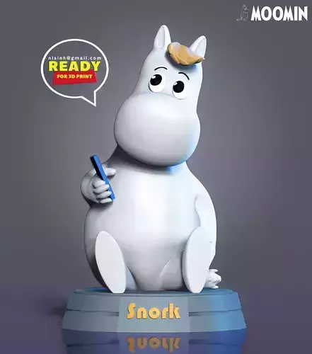 Snork Moomin 3D print model