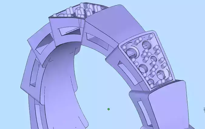 STL 3d model circle with hole in middle 3D print model
