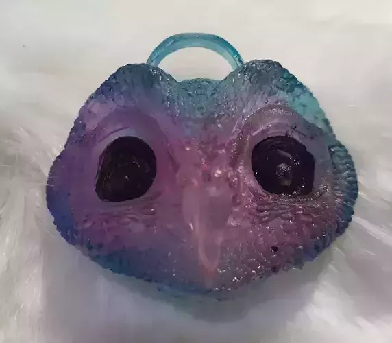 BARN OWL BIRD JEWELLERY PENDANT NECKLACE EARRING