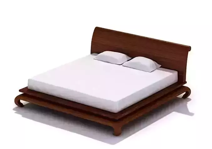 Classic Wooden Bed