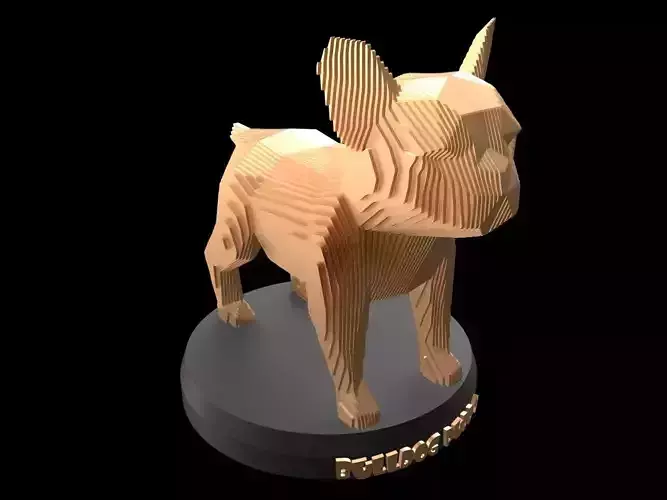 Parametric French Bulldog Puppy