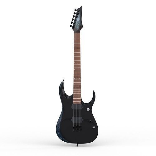 electric guitar 3D model
