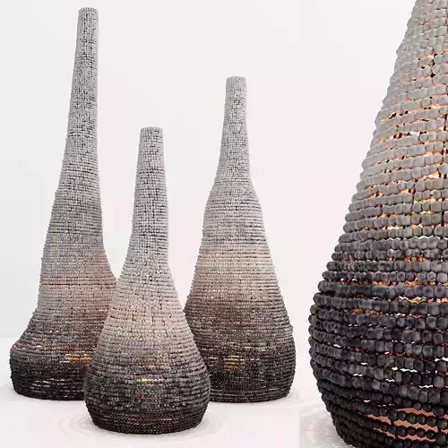 Moringa floor sculptures 