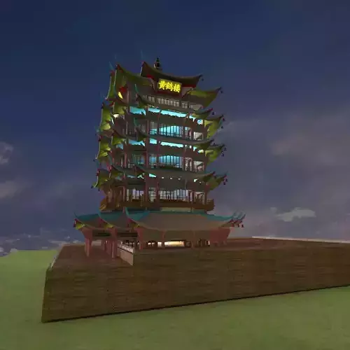 Chinese yellow crane tower