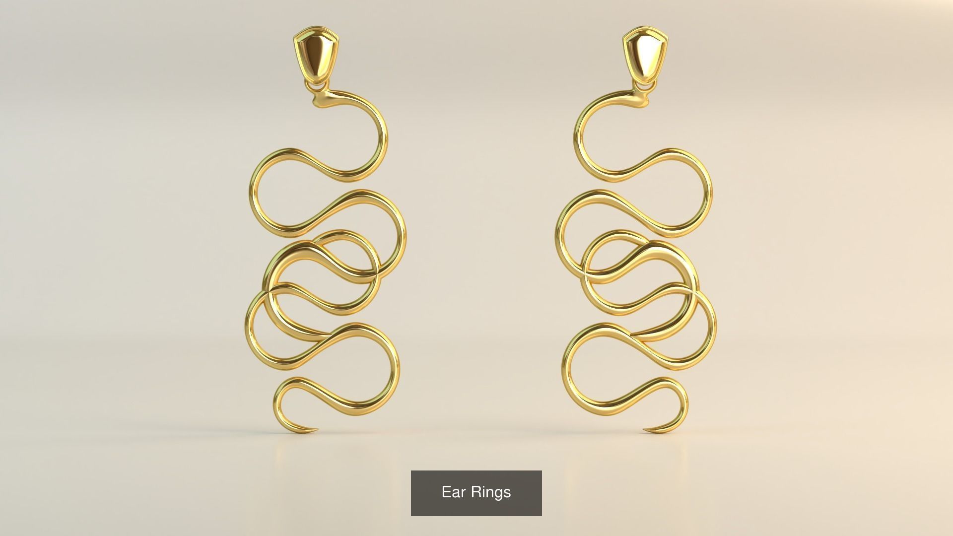 Ear Rings 3D Model Collection_83