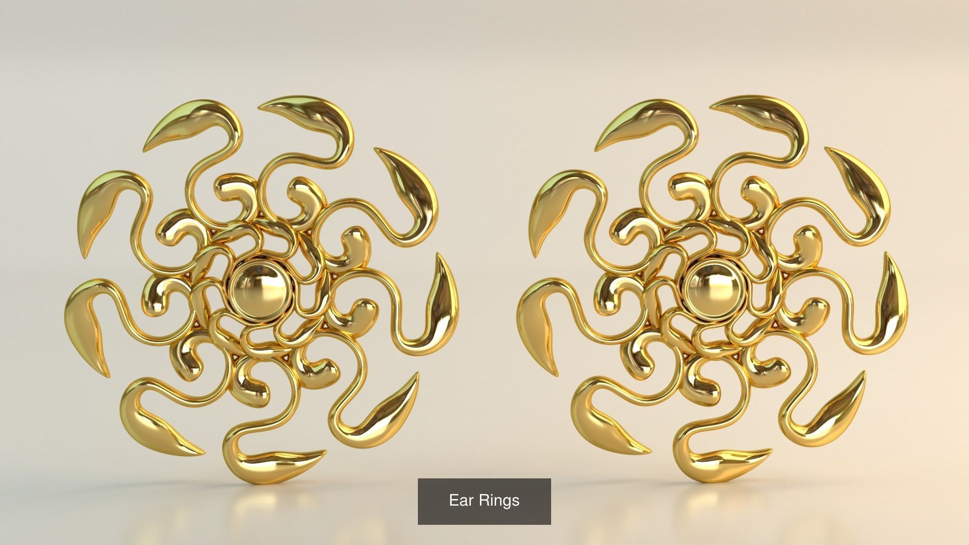 Ear Rings 3D Model Collection_71