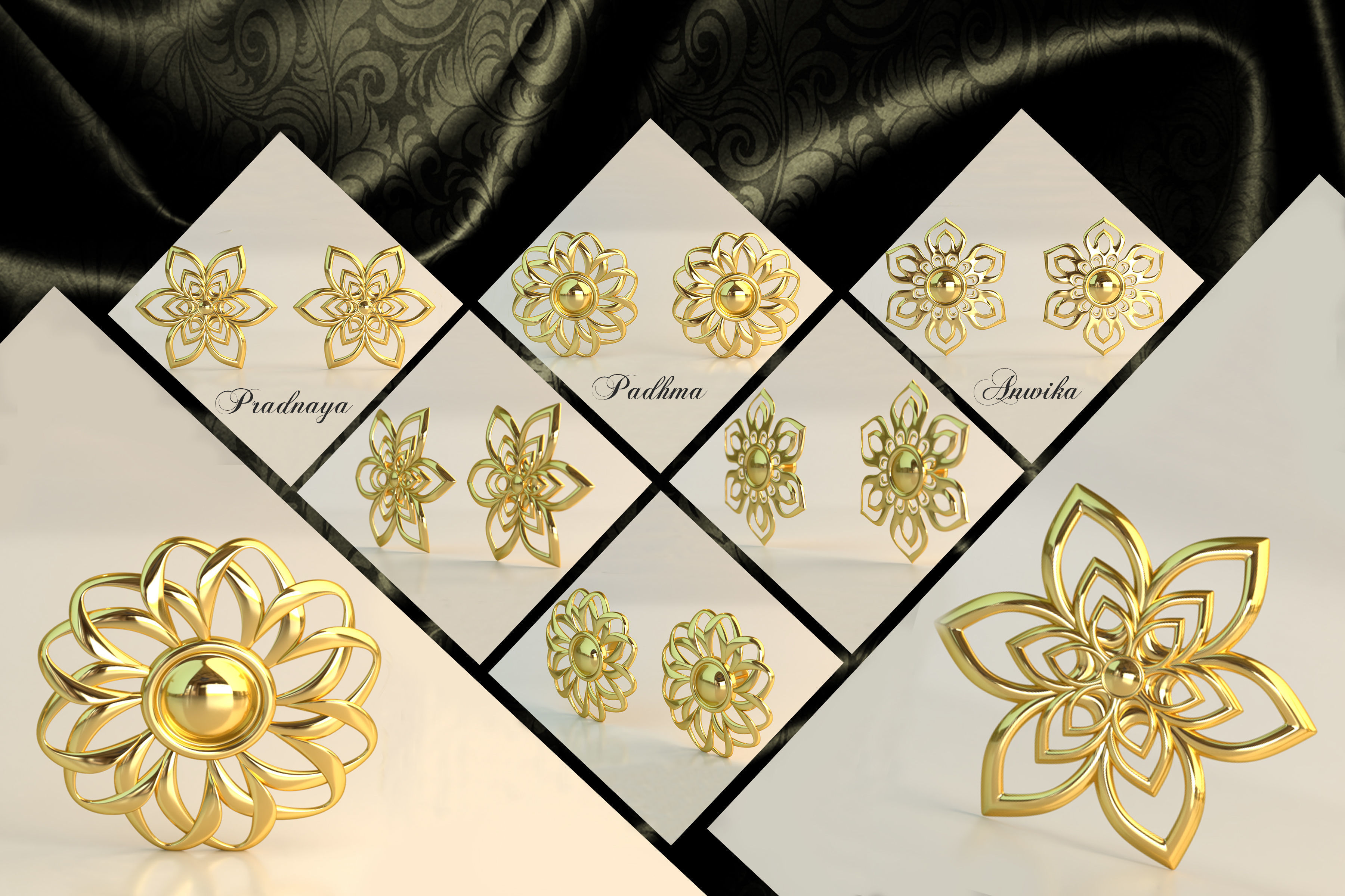 Ear Rings 3D Model Collection_41