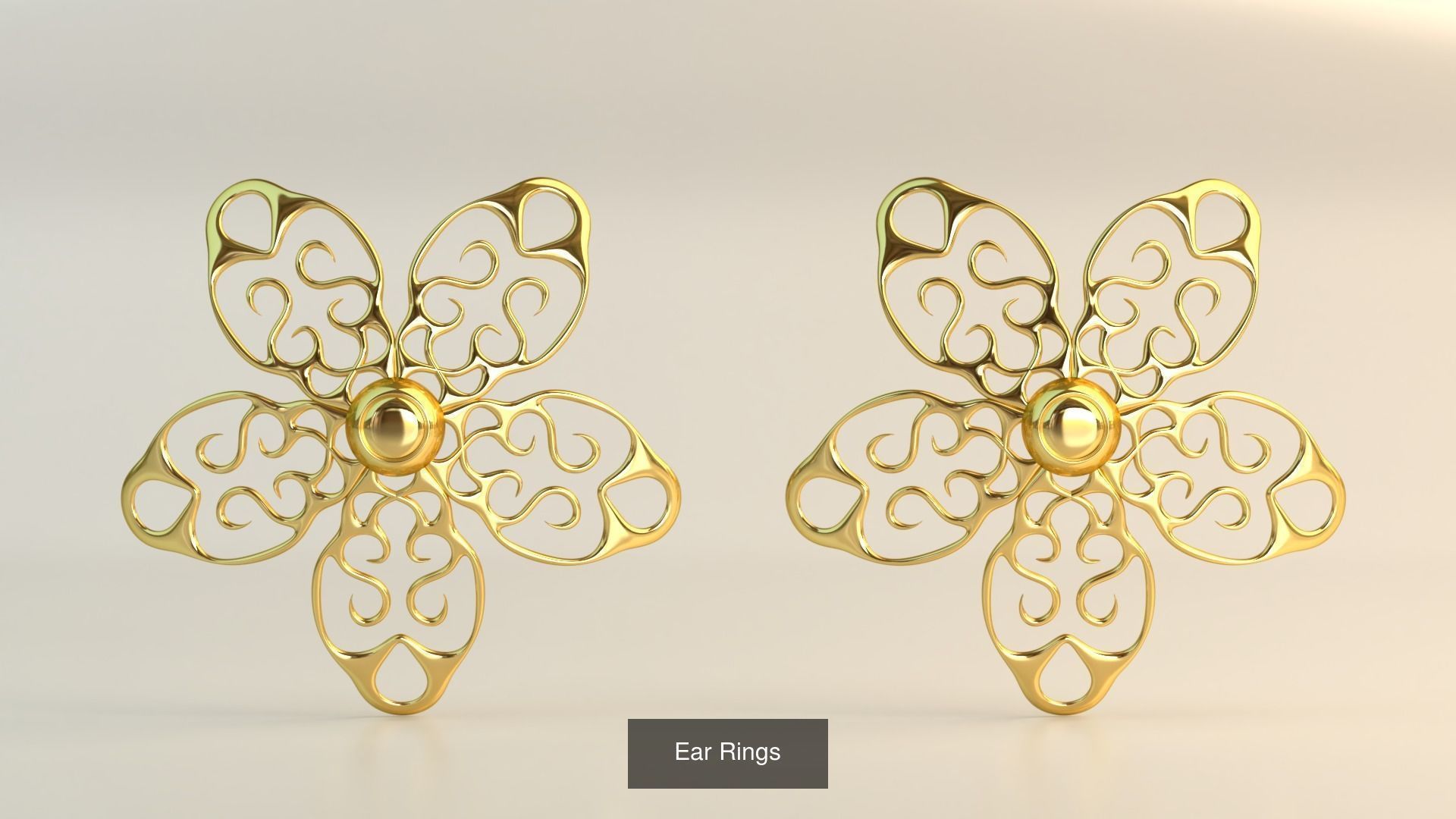 Ear Rings 3D Model Collection_52