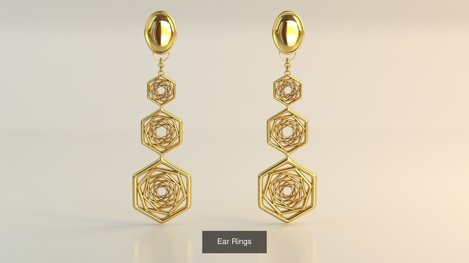 Ear Rings 3D Model Collection_97