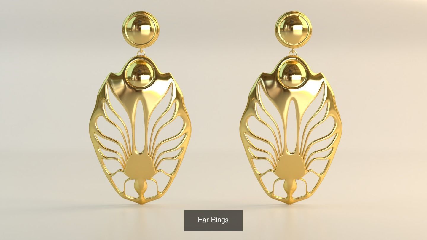 Ear Rings 3D Model Collection_148