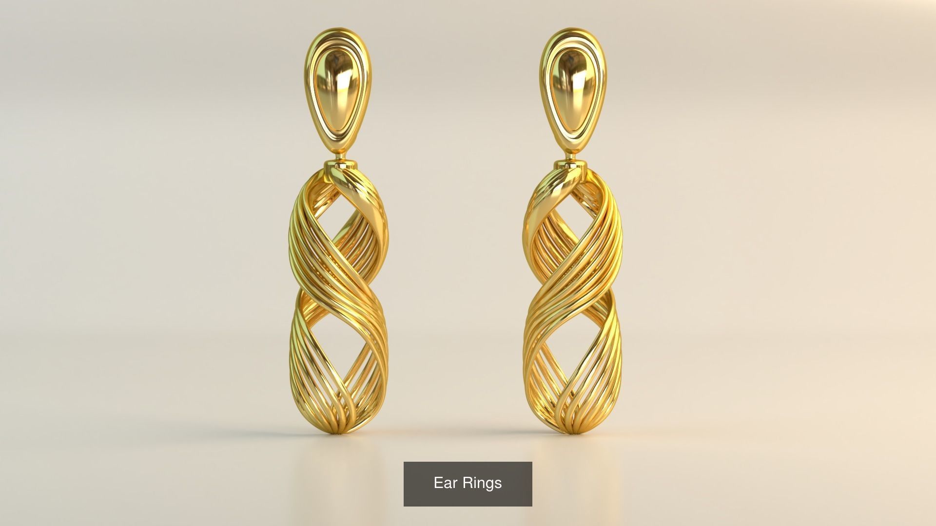 Ear Rings 3D Model Collection_74