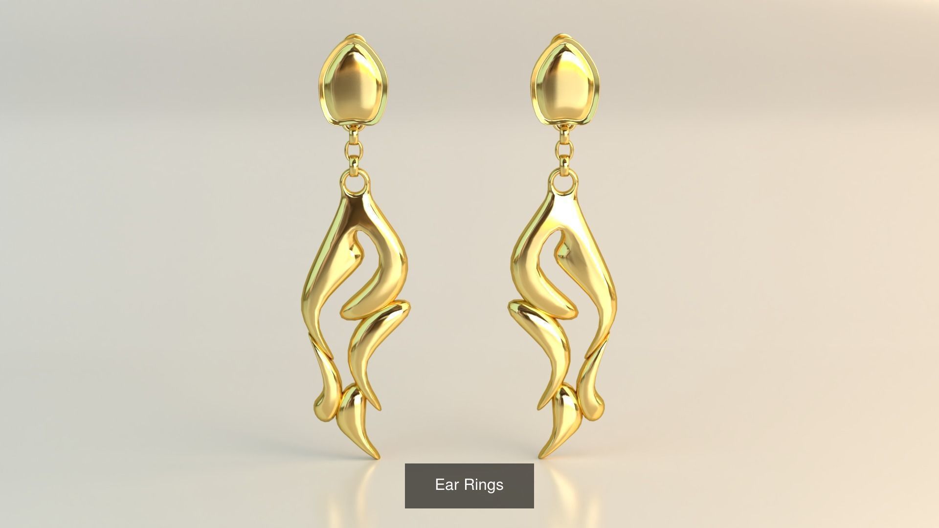 Ear Rings 3D Model Collection_22